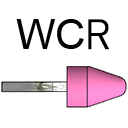 WCR cilindrica con testa a cono arrotondato