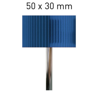 Ruote lamellari con gambo 50 x 30 zirconia P80