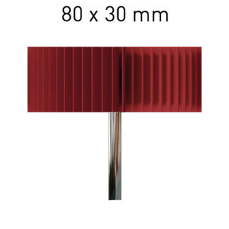 Ruote lamellari con gambo 80 x 30 corindone P120